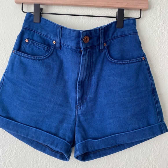 Isabel Marant Indigo Denim Shorts size 34 FRA Size 0 US